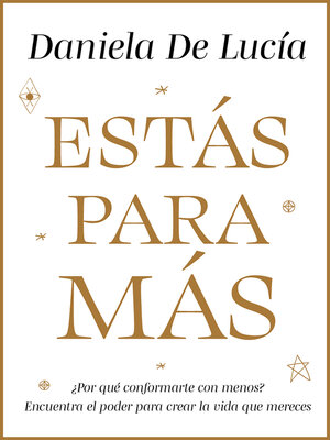 cover image of Estás para más
